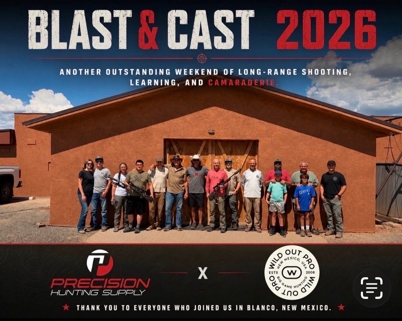 Blast and Cast 2026 at The Cockhouse Lodge