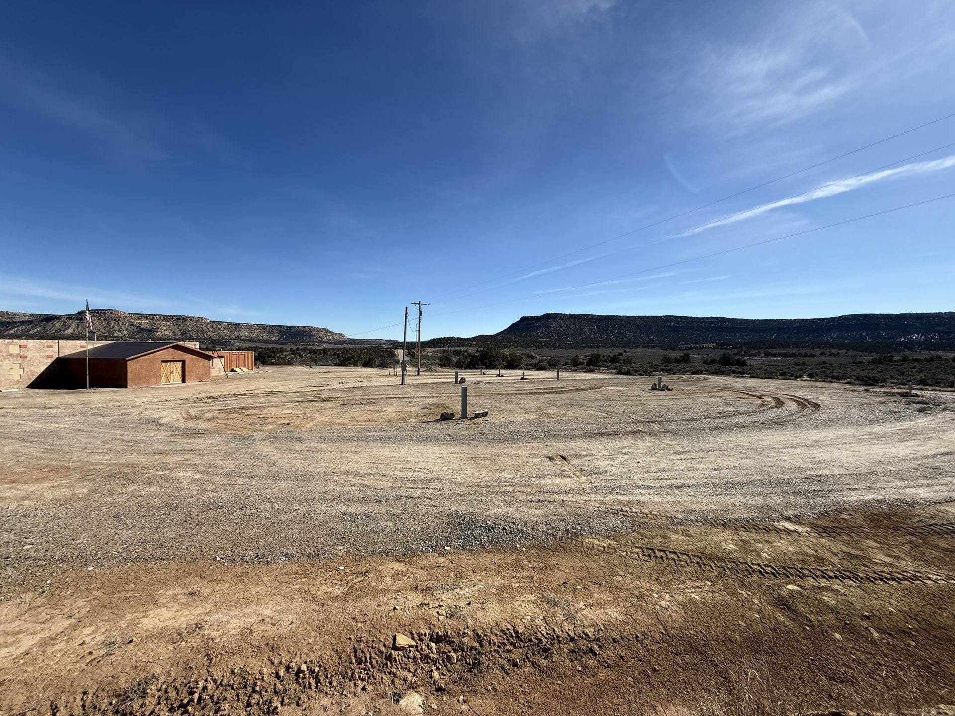 RV hookup area